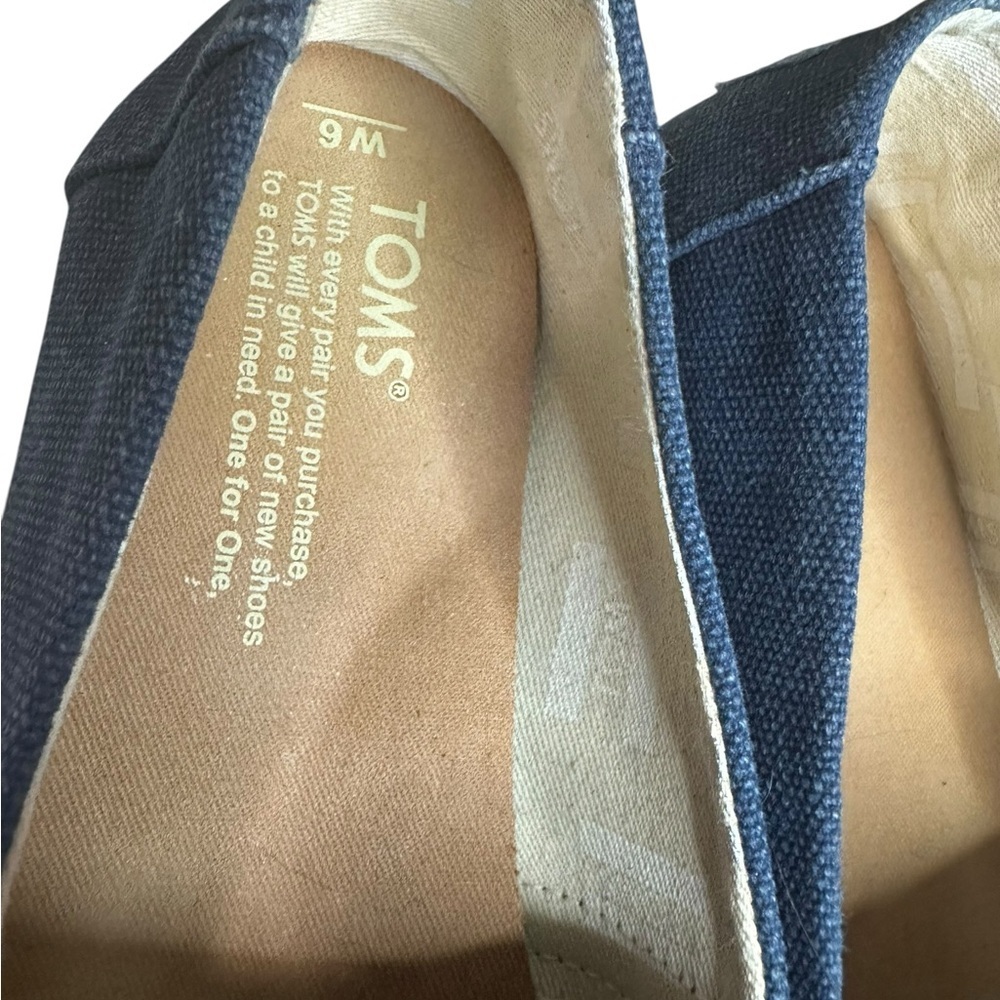 Toms Blue Size 6 - Picture 5 of 8